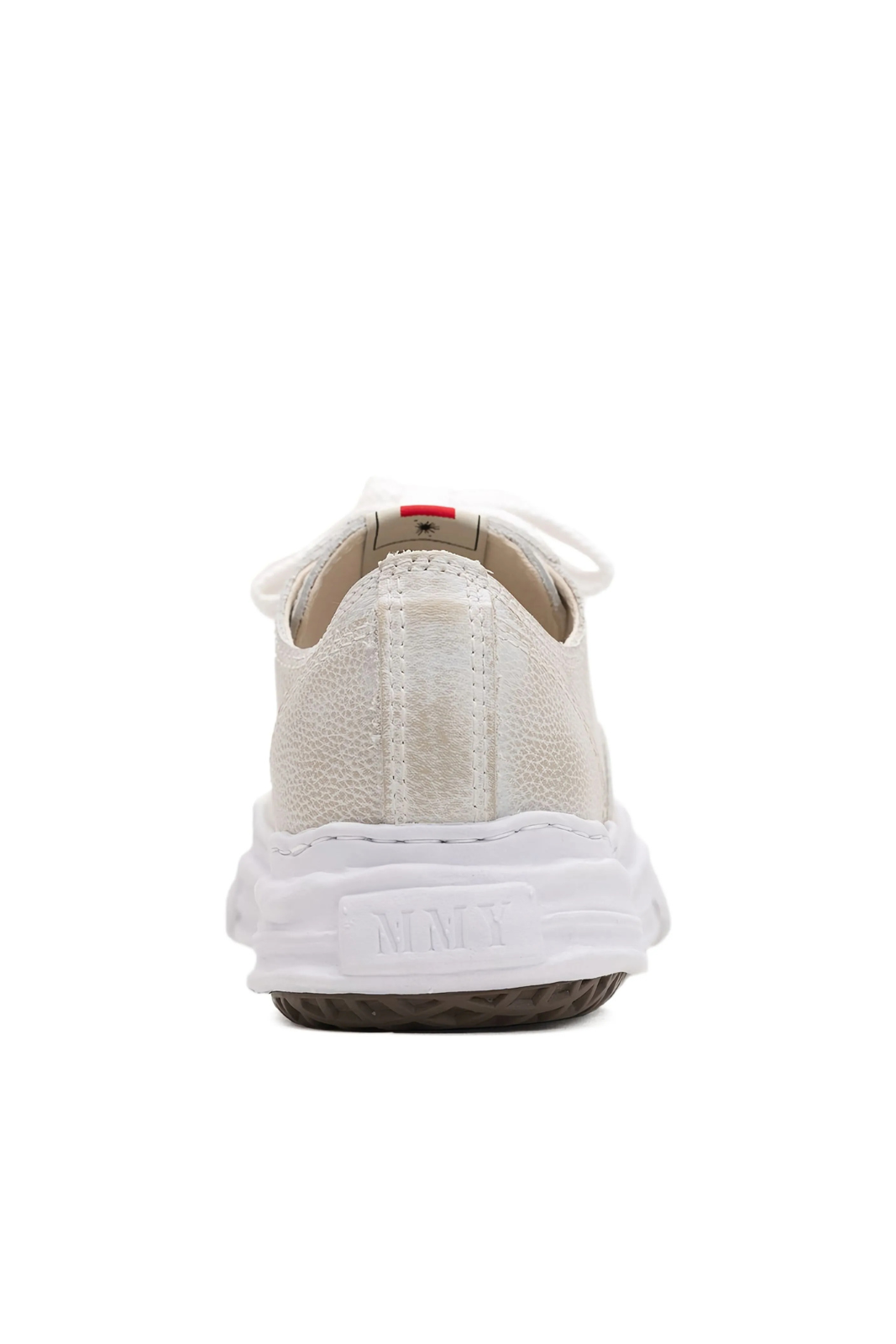 Maison Mihara Yasuhiro leather sneakers White Beige for men