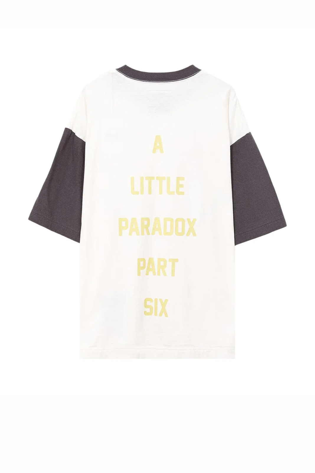 Maison Mihara Yasuhiro Smily Face Printed Ringer Tee White T-Shirt