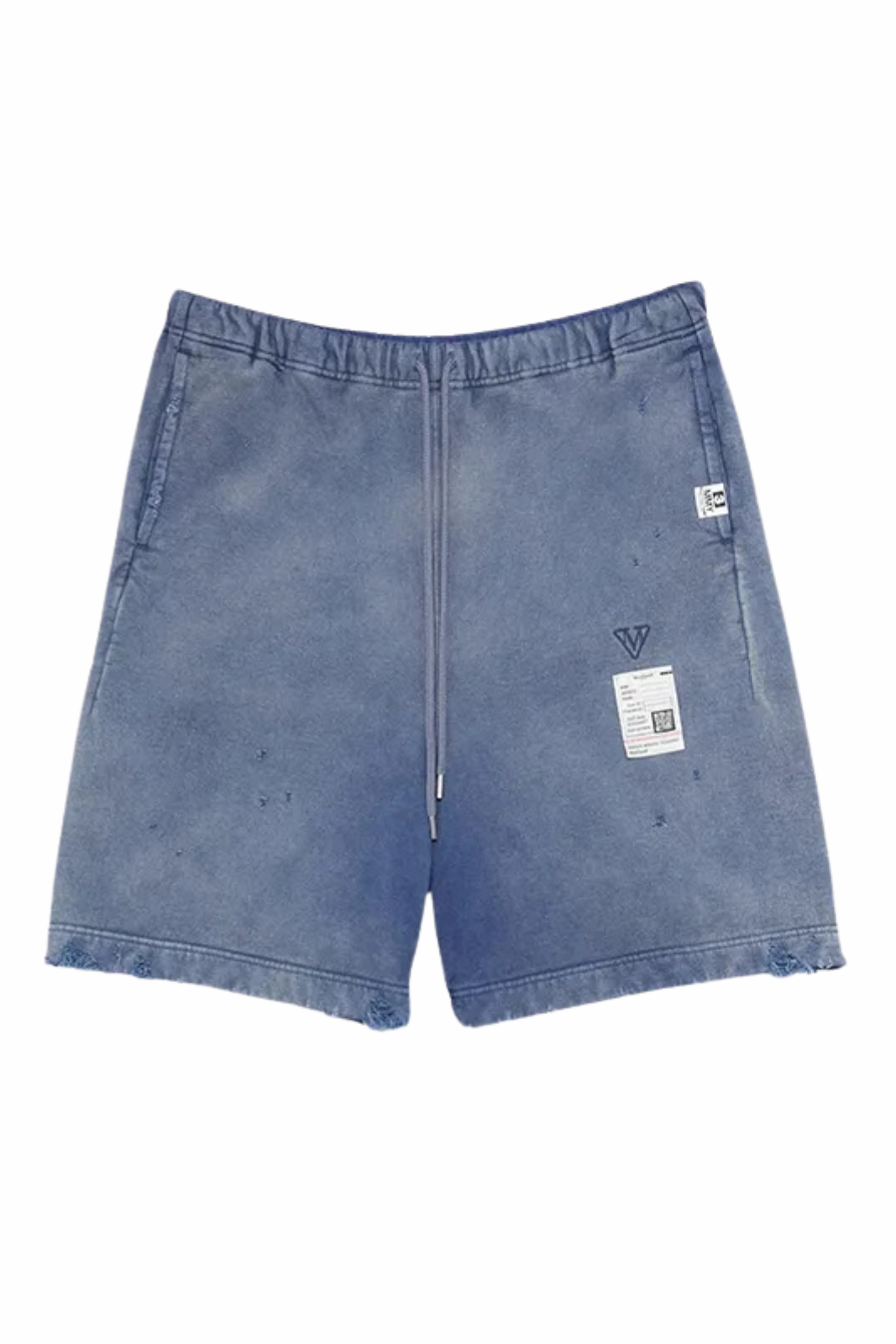 Maison Mihara Yasuhiro sun faded shorts Navy