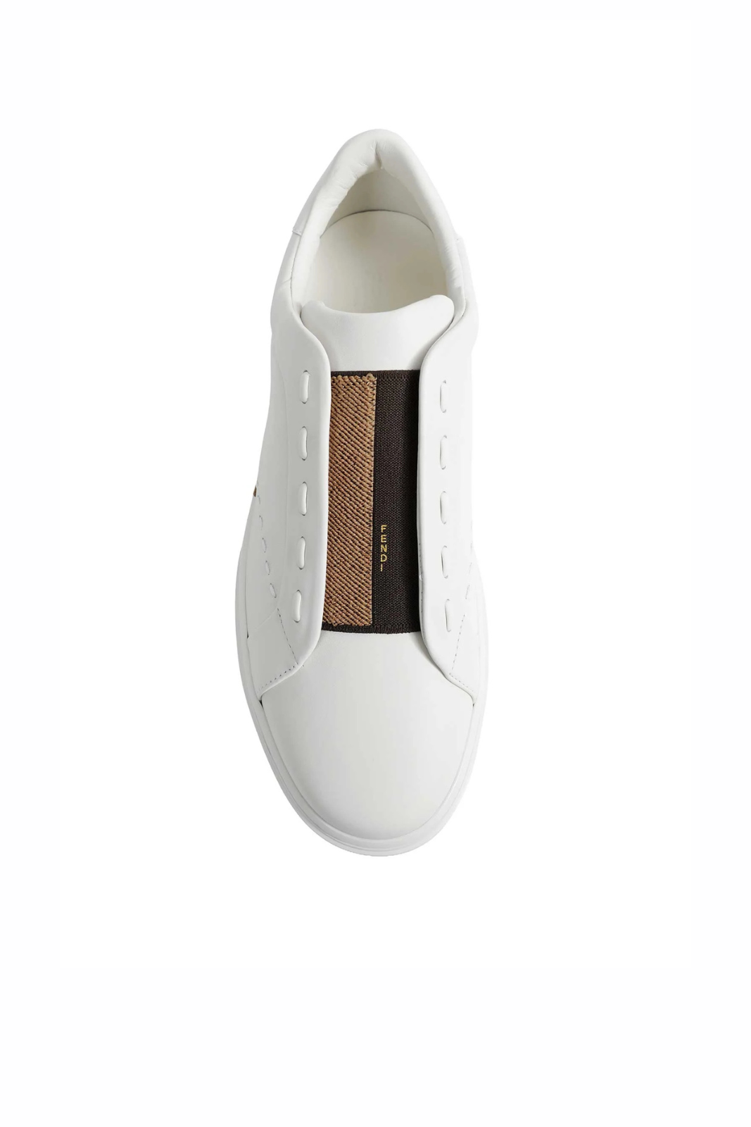 Fendi No Lace Elastic Band Man City sneakers White
