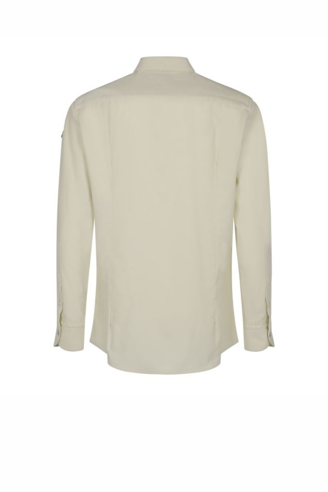 Moncler Corduroy Man long Sleve Shirt White