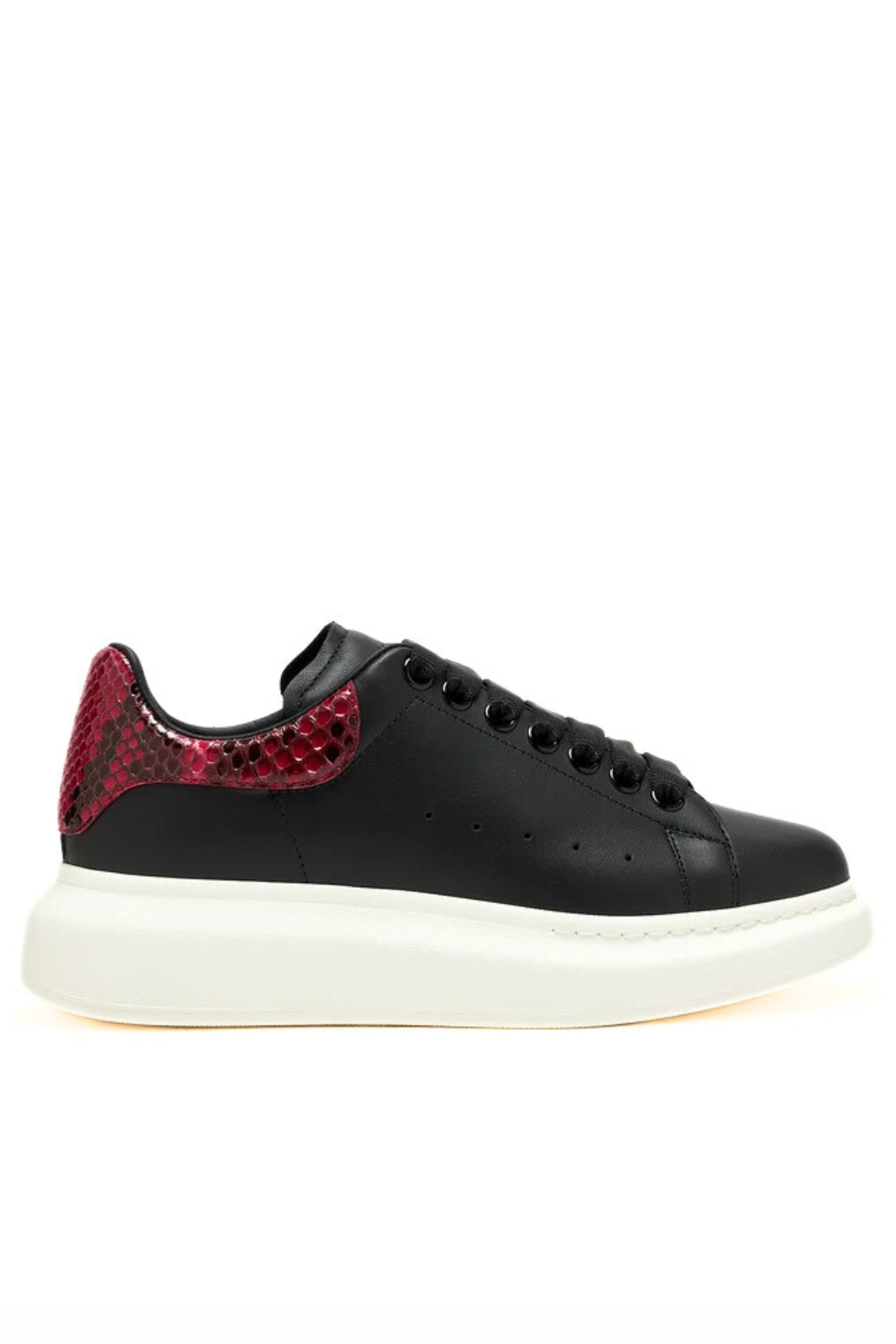 Alexander McQueen Oversized women Black Fuchsia Sneakers