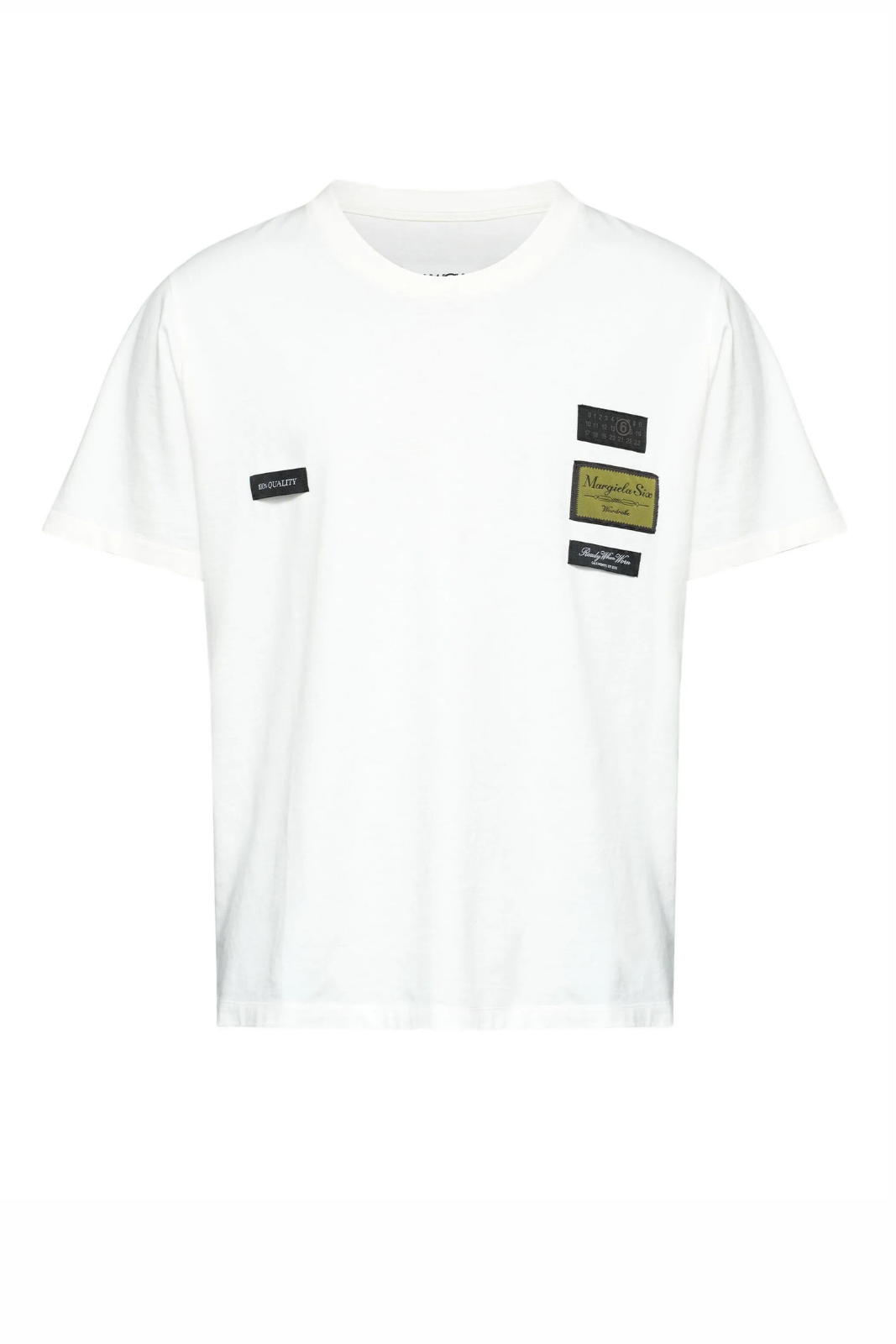 Maison Margiela MM6 round-neck T-Shirt White