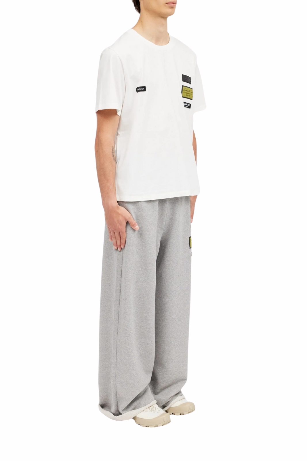 Maison Margiela MM6 round-neck T-Shirt White