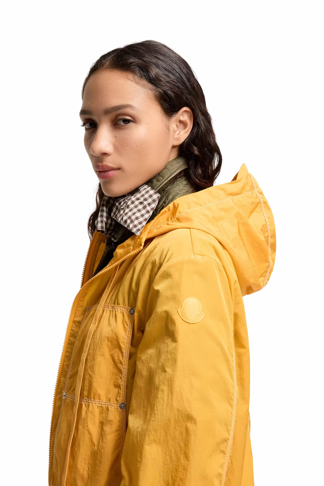 Moncler Alkes Rain Yellow Jacket