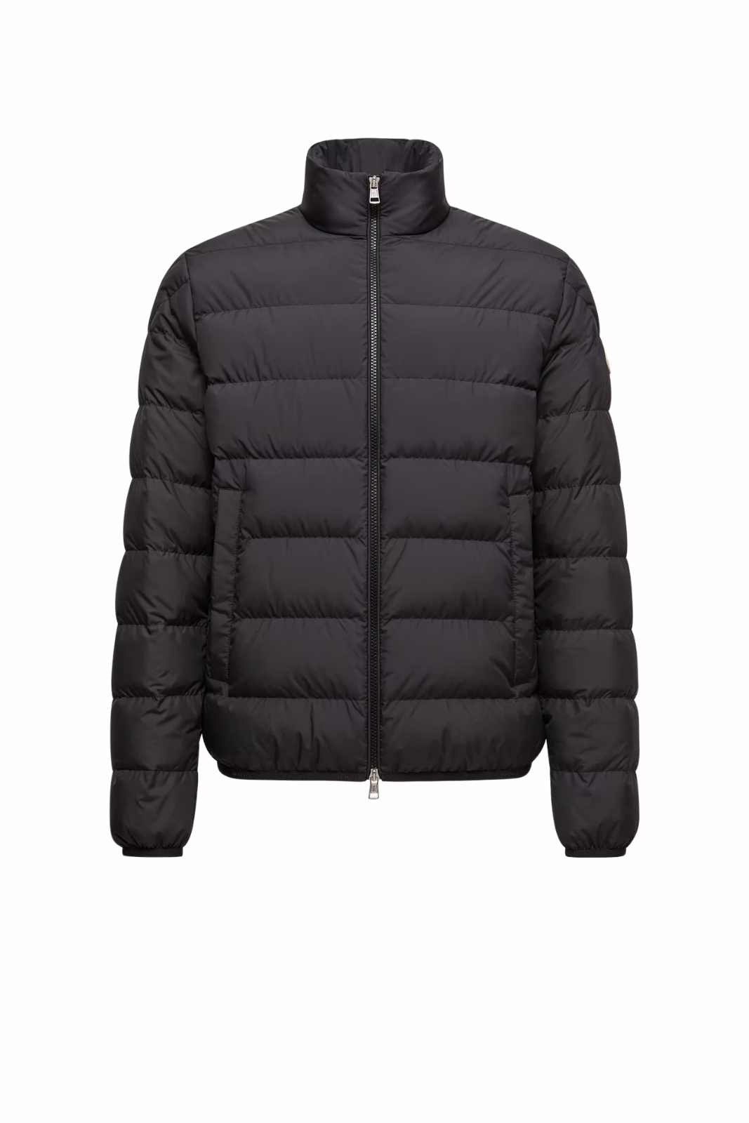 Moncler Baudinet Short Down Jacket Dark Grey