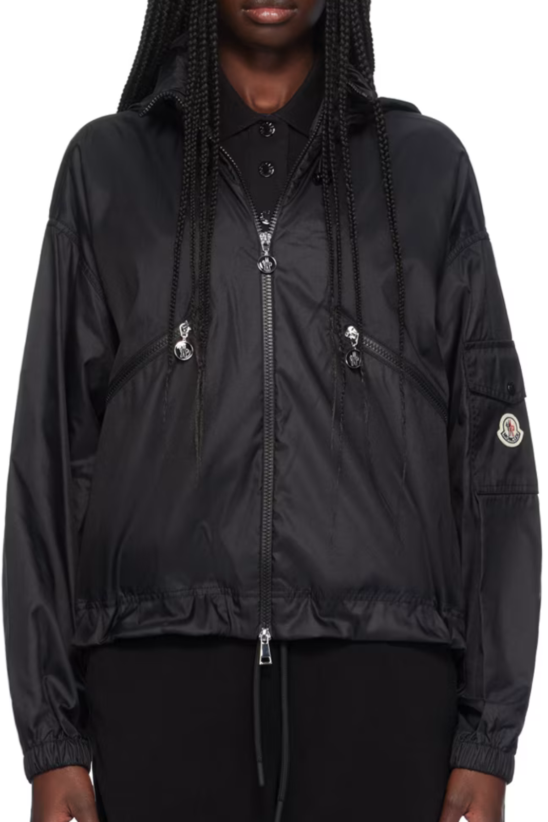 Moncler Black Hemar Jacket Black