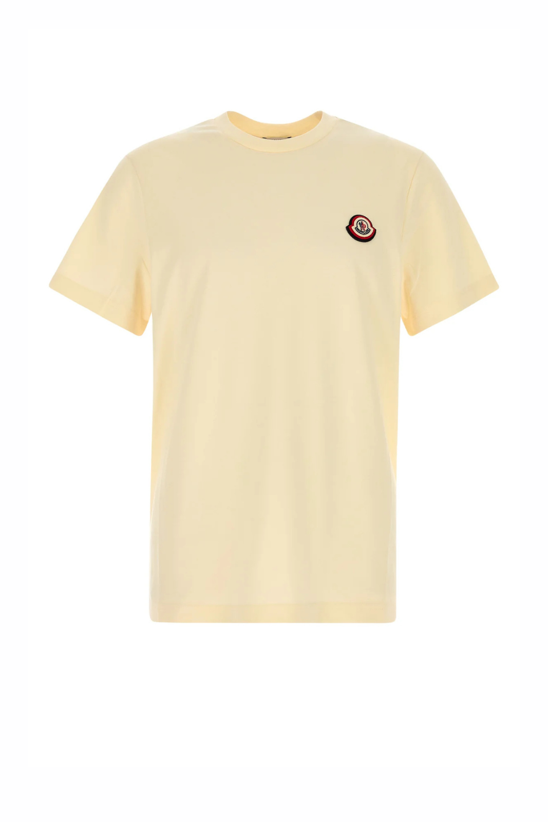 Moncler Cream cotton SS t-shirt