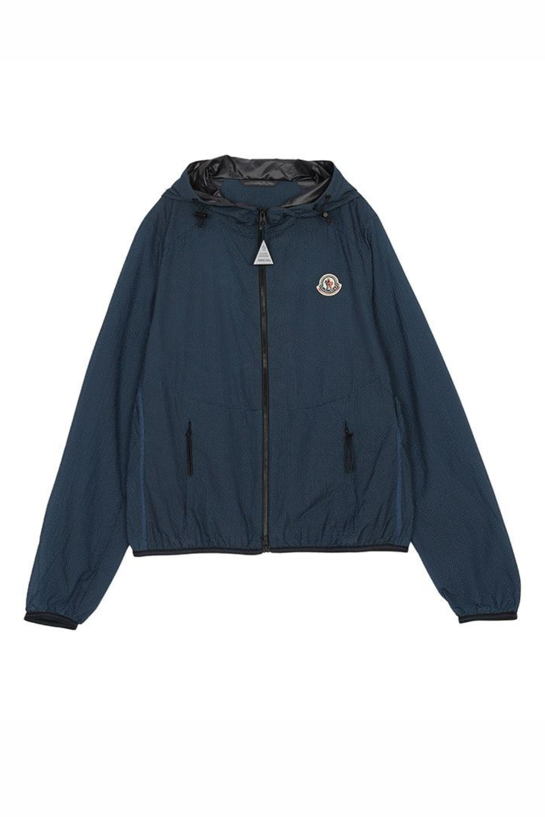 Moncler Eda women’s hooded Blue jacket