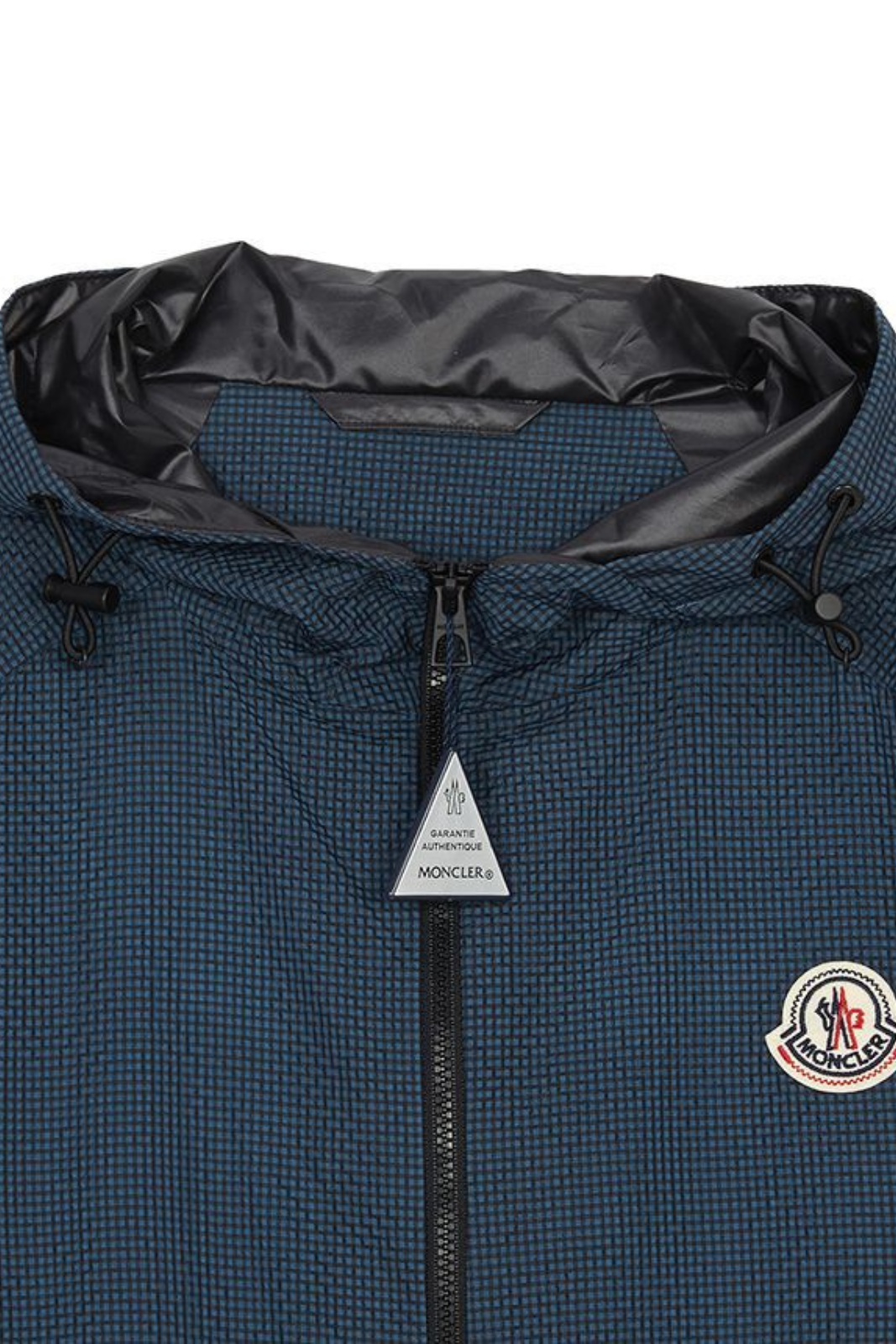Moncler Eda Women’s Hooded Jacket Blue