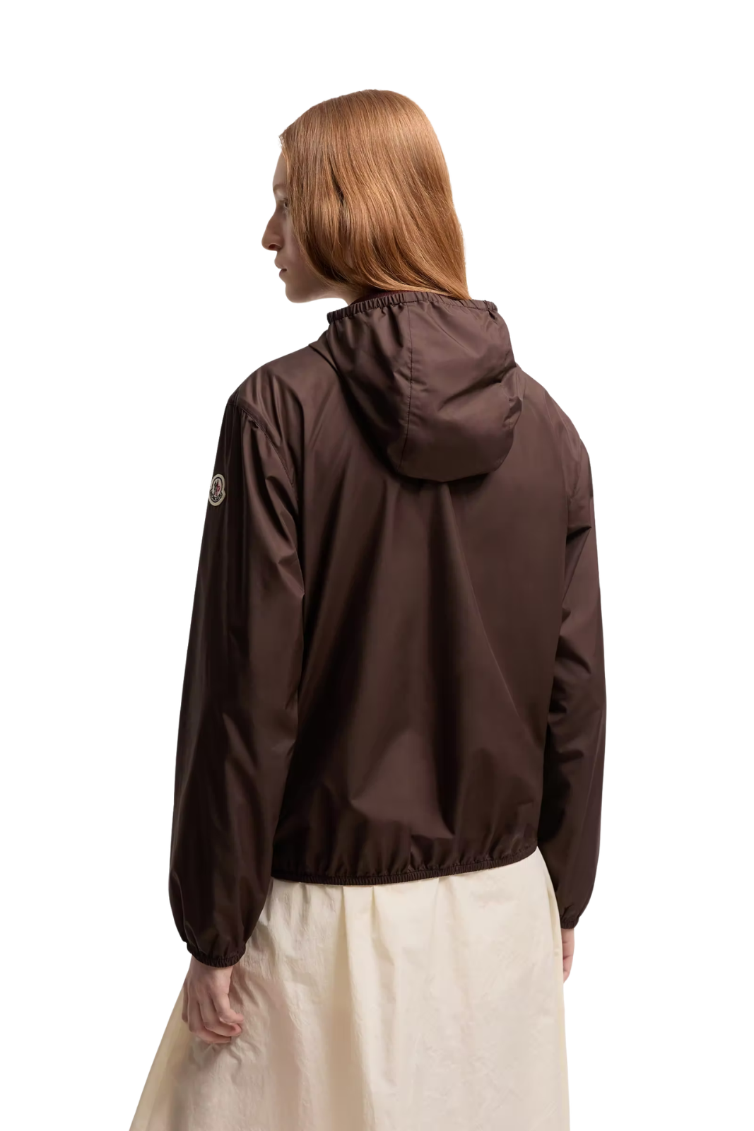 Moncler Fegeos Hooded Brown Women Jacket