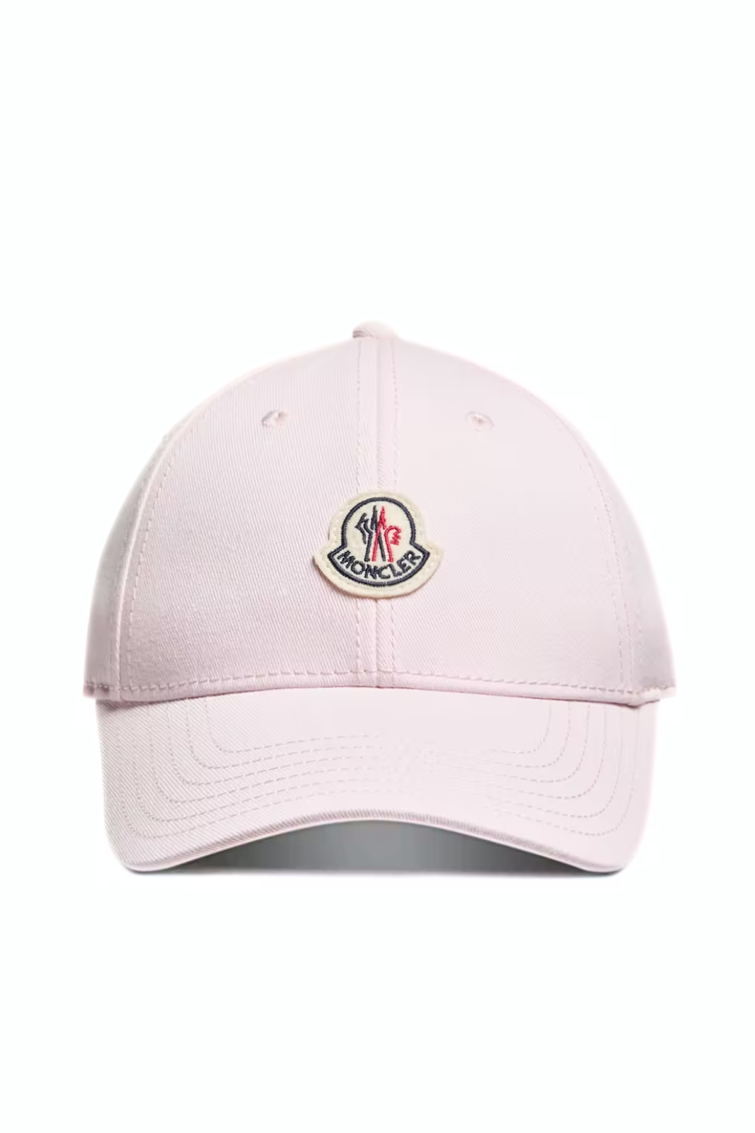 Moncler Gabardine Baseball Cap Light Pink