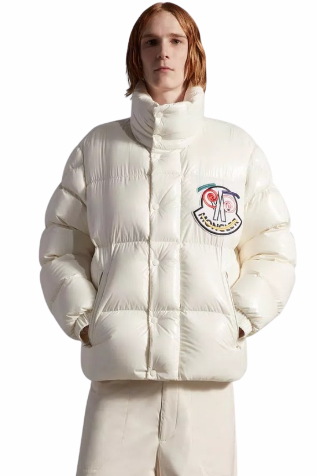 Moncler Genius White Bytham Down Jacket