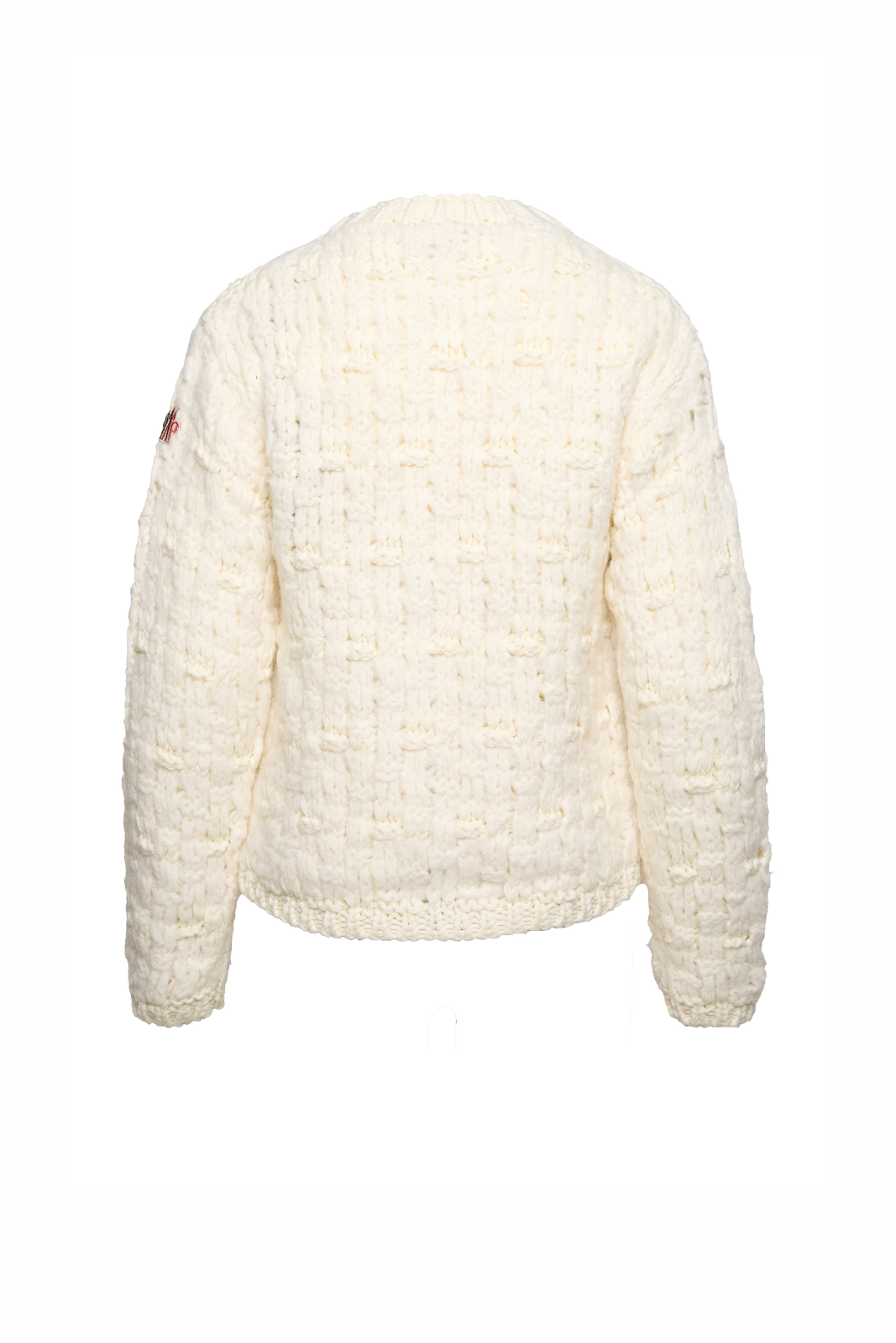 Moncler Grenoble wool Patterned Cardigan White