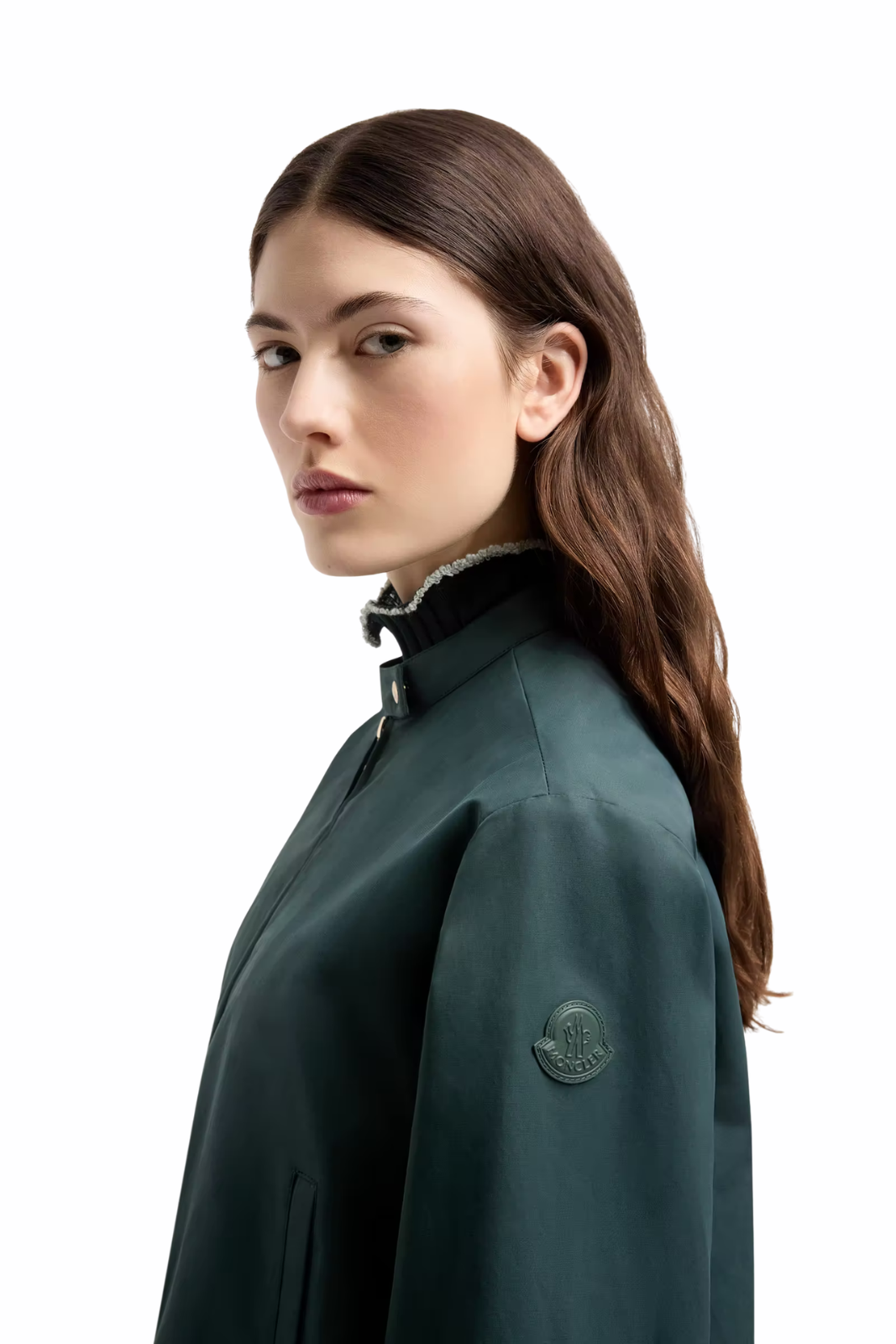 Moncler Gruissan Padded Jacket Teal Blue