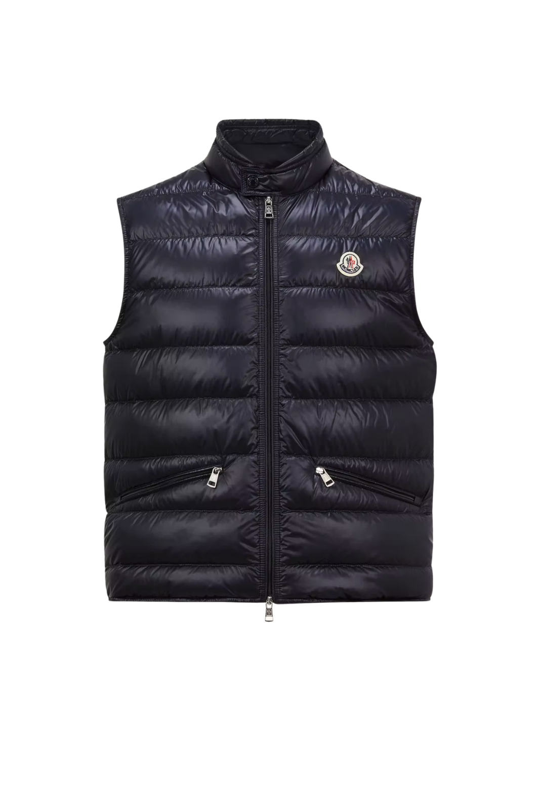 Moncler Gui Packable Down Navy Men Gilet