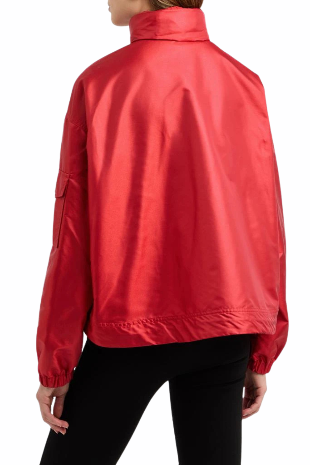 Moncler Black Hemar Jacket Red