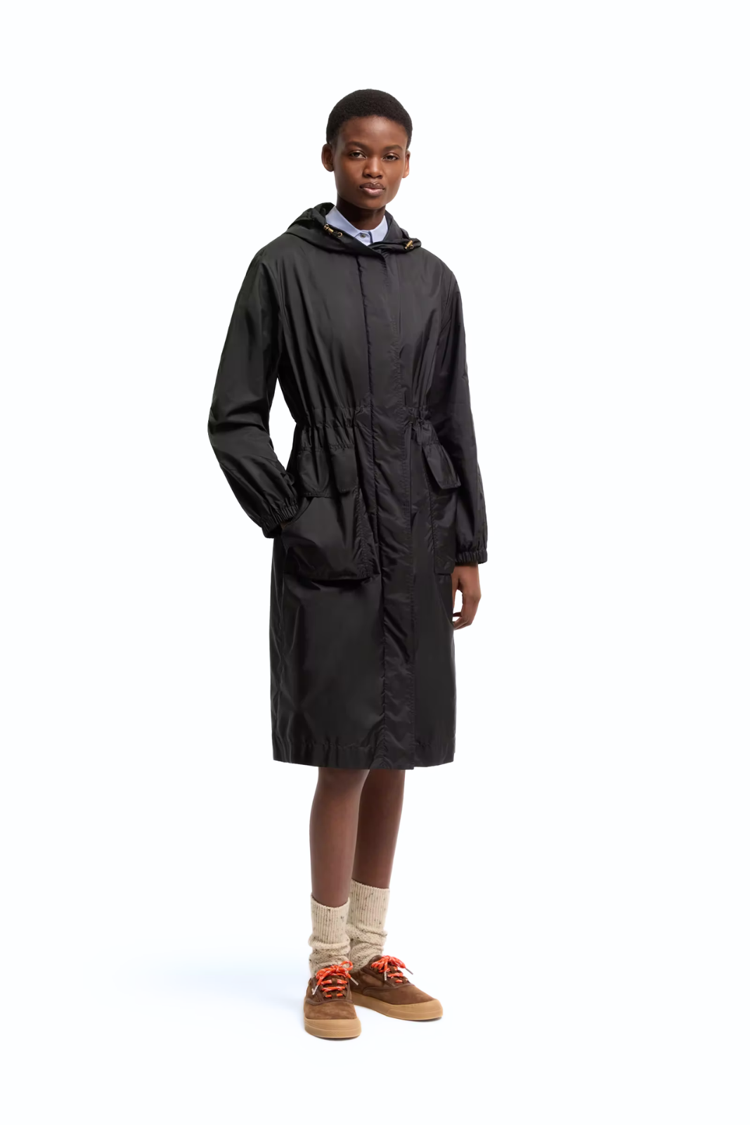 Moncler Hiengos technical parka Coat Black
