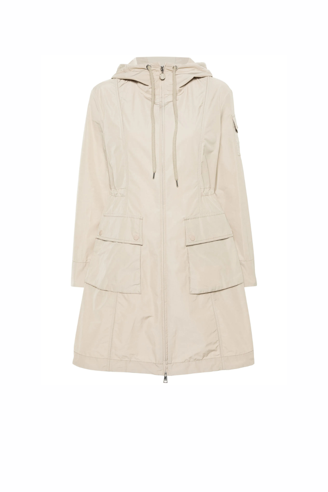 Moncler Laerte parka coat beige