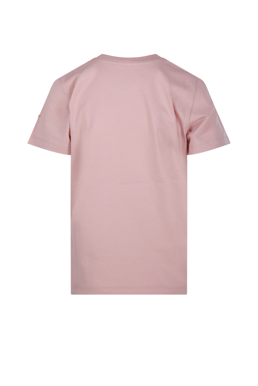 Moncler Woman Pink Cotton SS T-Shirt