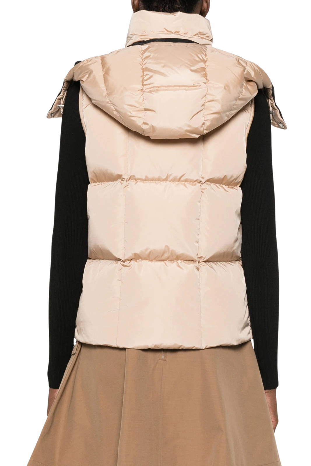 Moncler Macareux down vest Beige