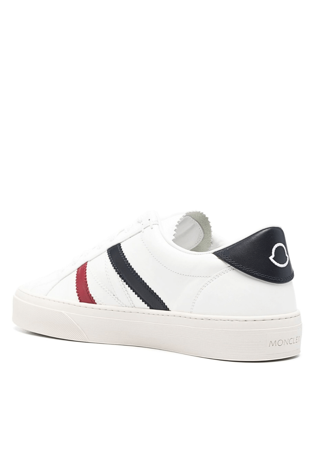 Moncler Monaco 2 leather White sneakers for men