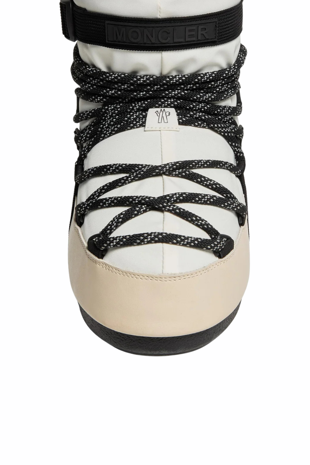 Moncler Grenoble Icon Low Padded Snow Boot White