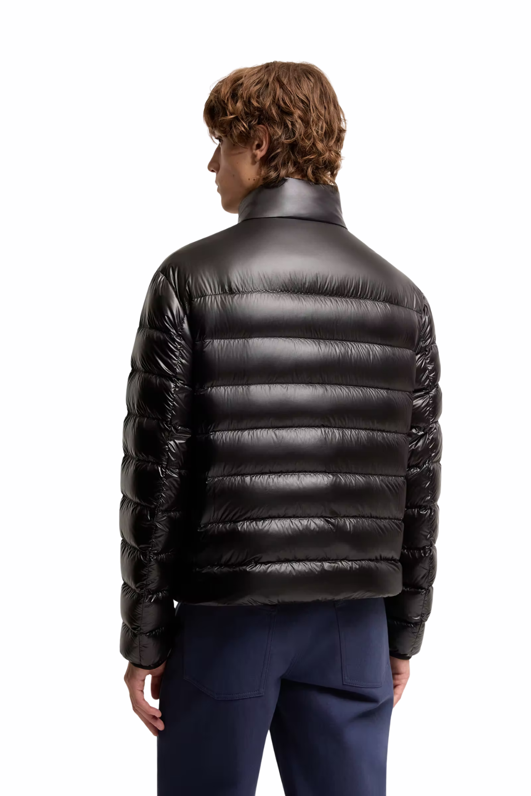 Moncler Sergesta short foldable down jacket Black
