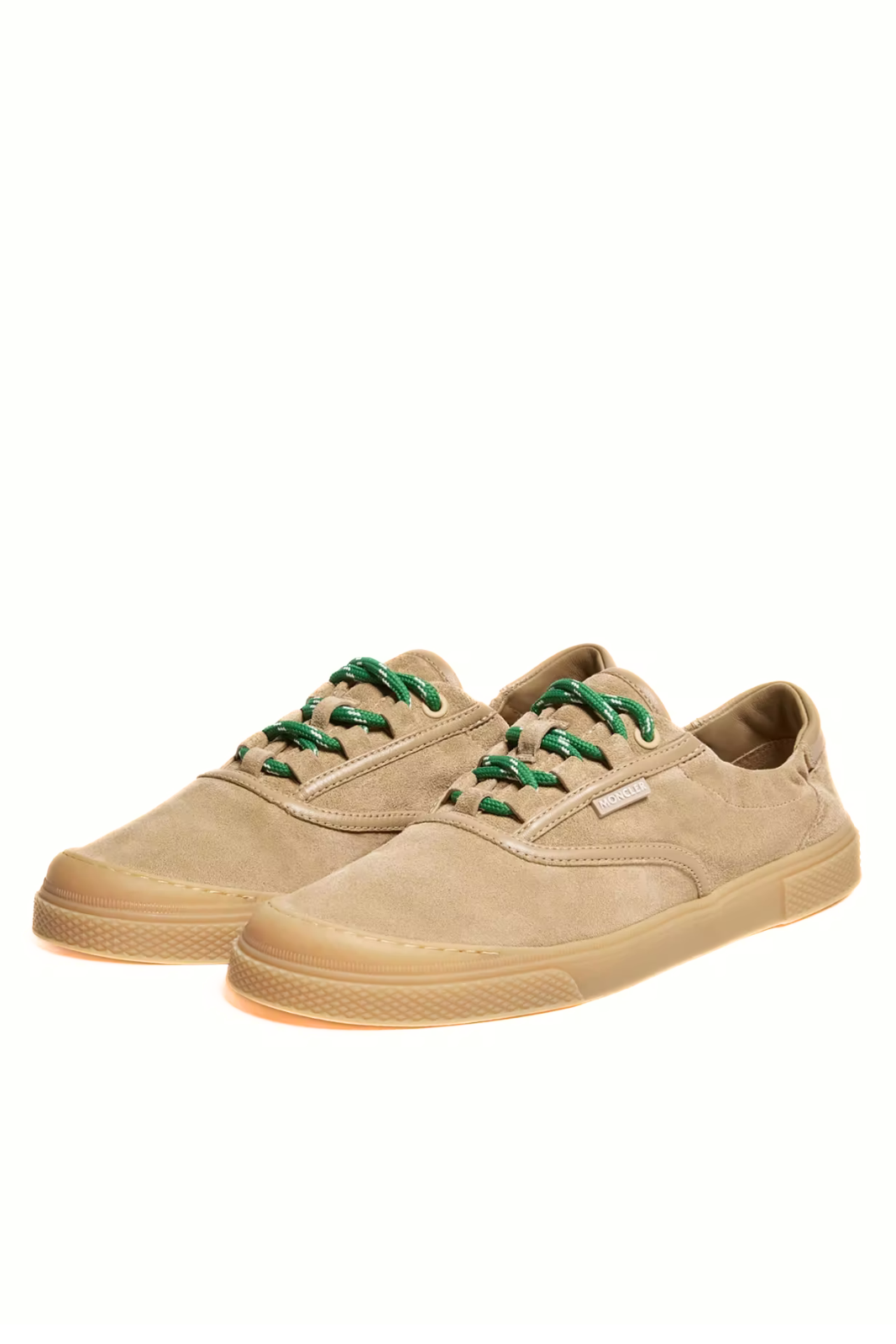 Moncler Vera Leisure Sneaker in suede leather beige