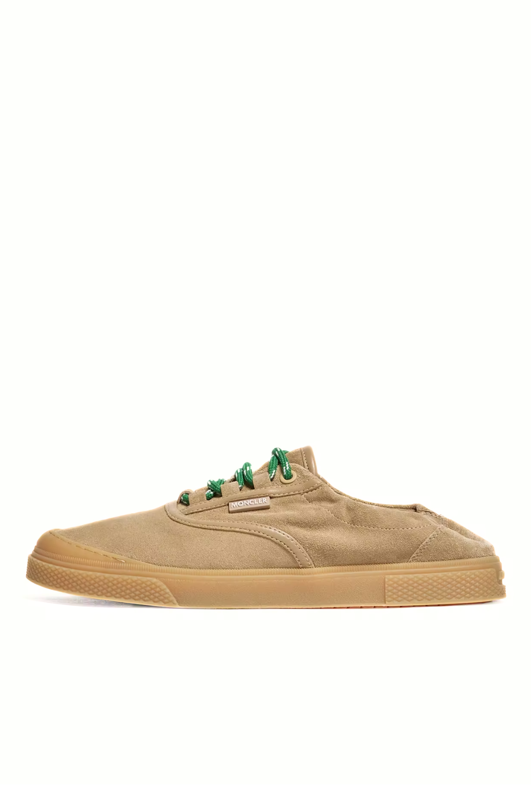 Moncler Vera Leisure Sneaker in suede leather beige