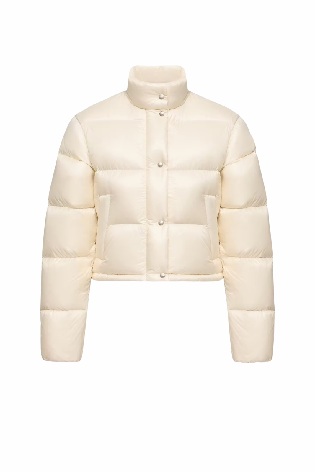 Moncler Tepice short down jacket Beige