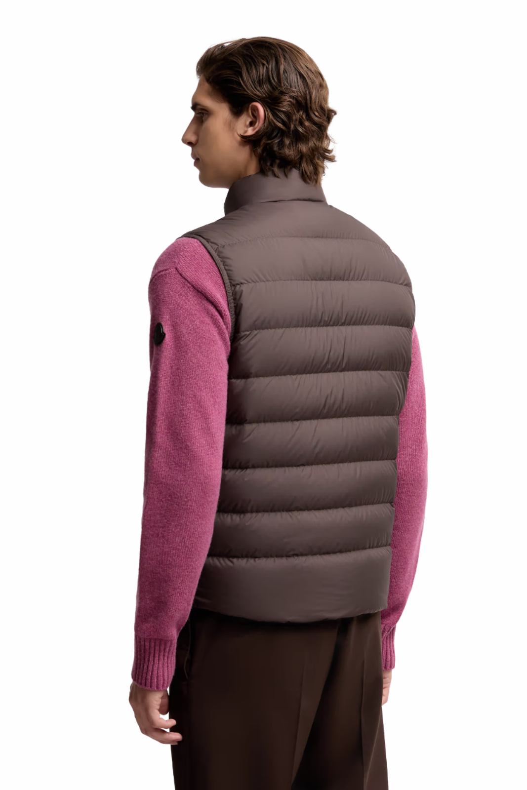 Moncler Treompan Down Gilet Brown
