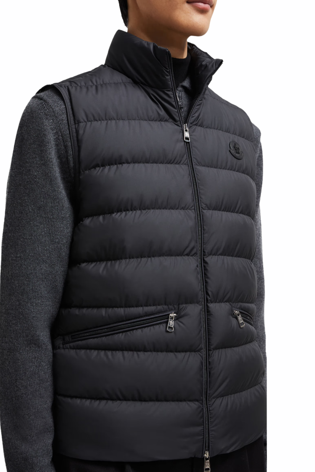 Moncler Treompan Down Gilet Black