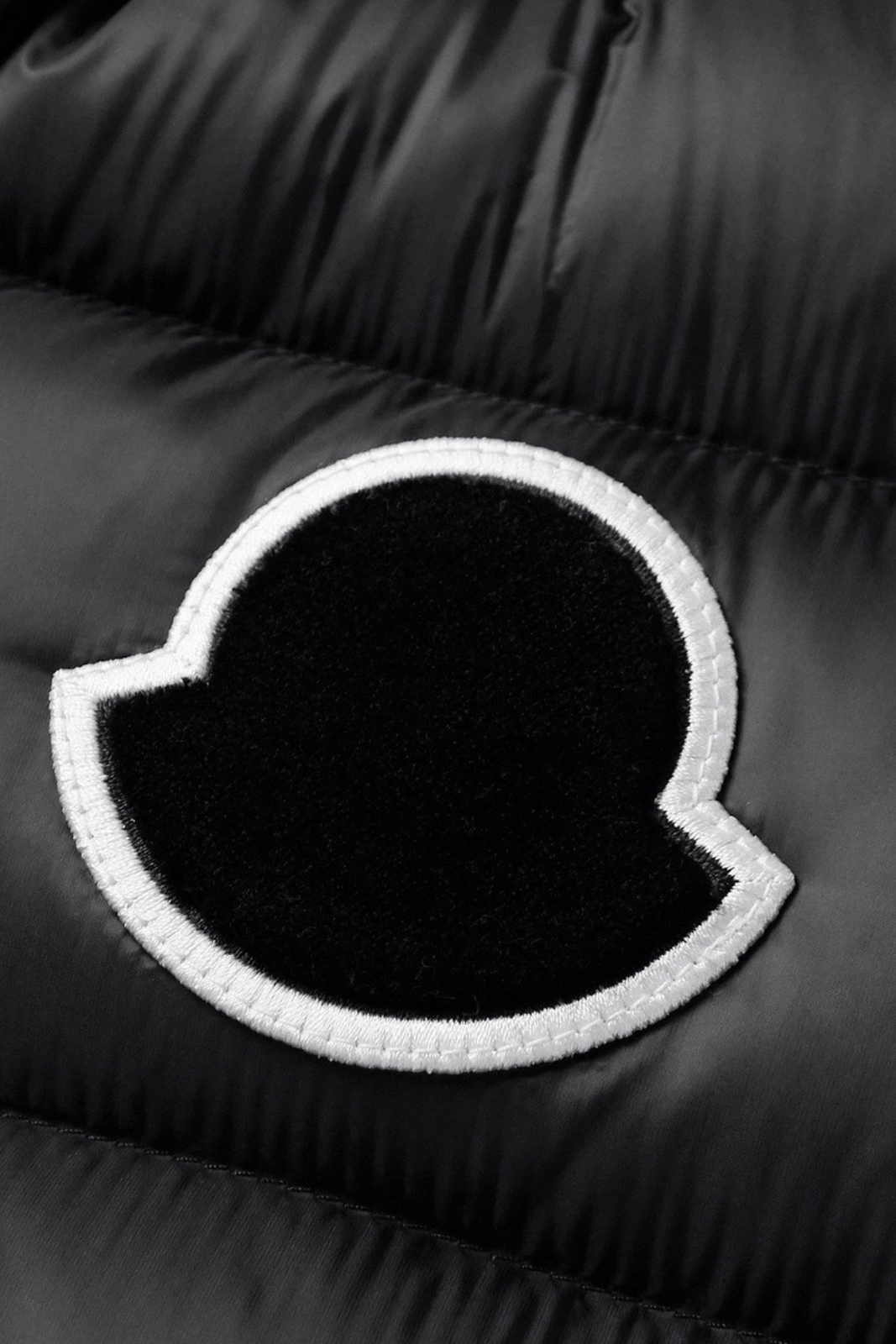Moncler Vanoise Logo-Appliquéd Down Gilet Black