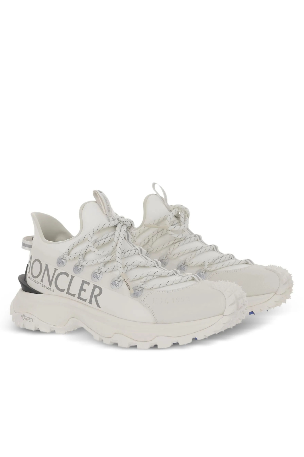 Sneakers femei Moncler Vibram Trailgrip Lite2, alb