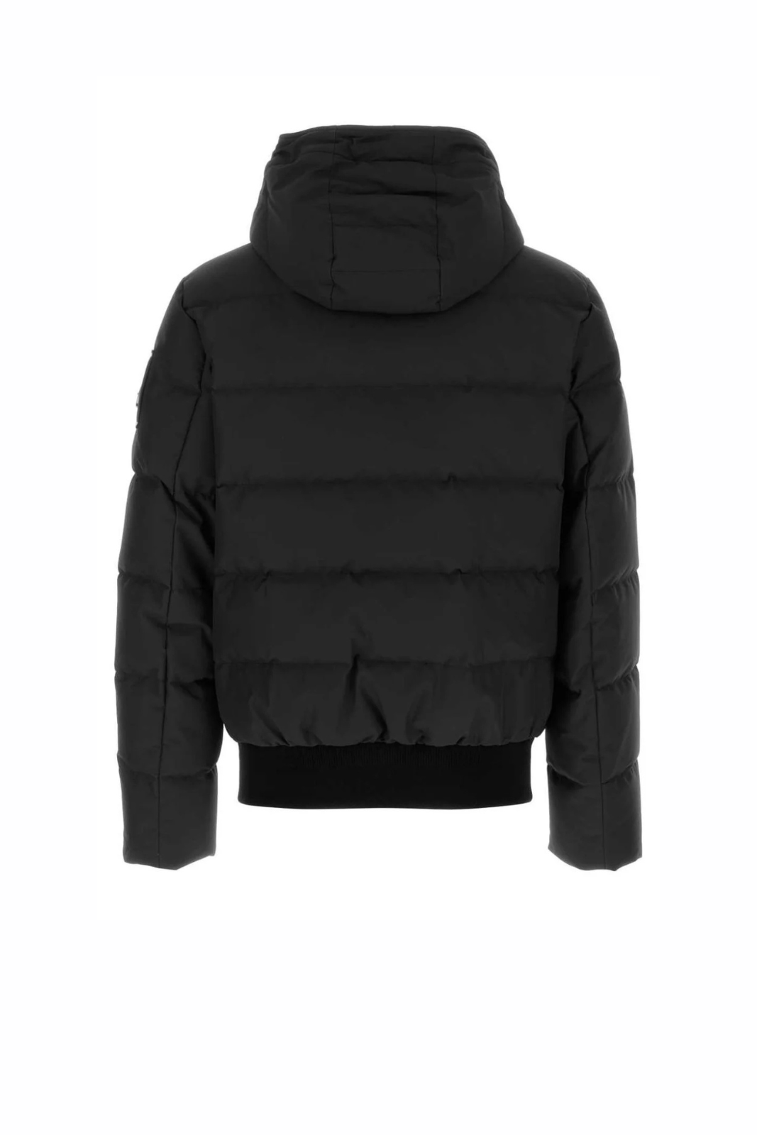 Moose Knuckles Cloud Shearing Bomber Jacket Black