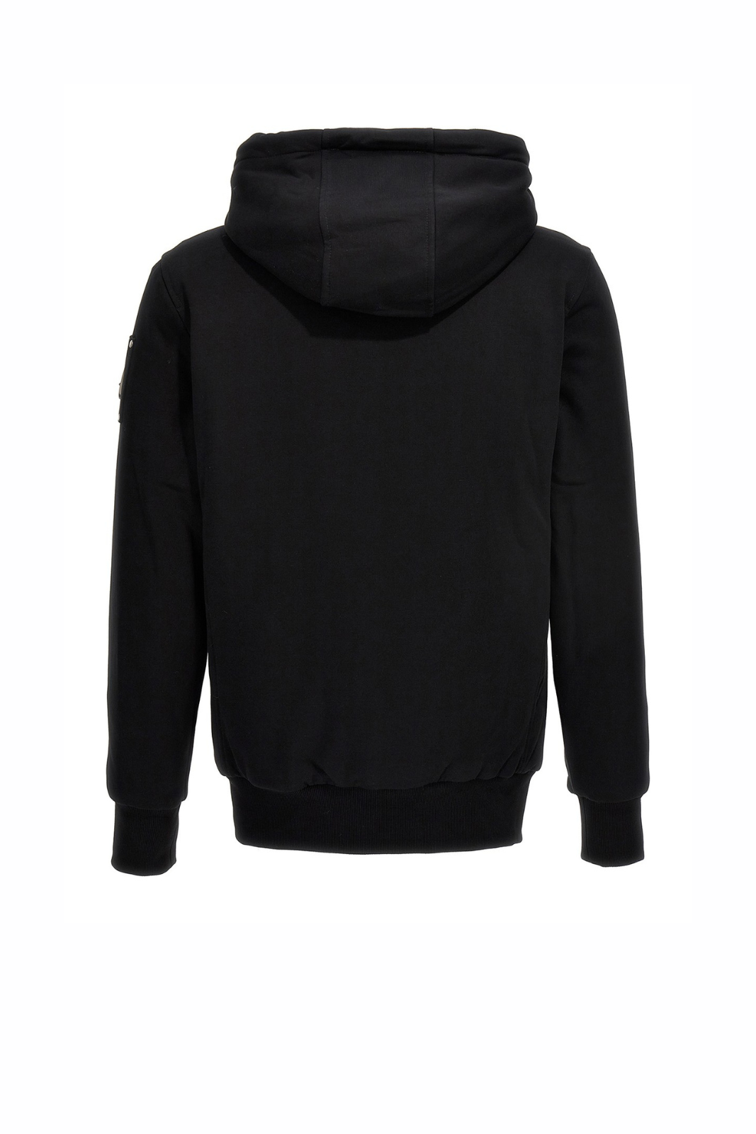 Moose Knuckles classic bunny Black hoodie man