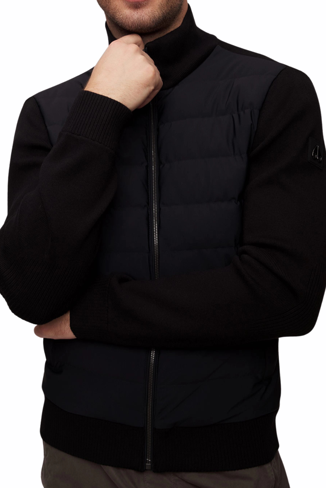 Moose Knuckles Kamet Hybrid Black Jacket