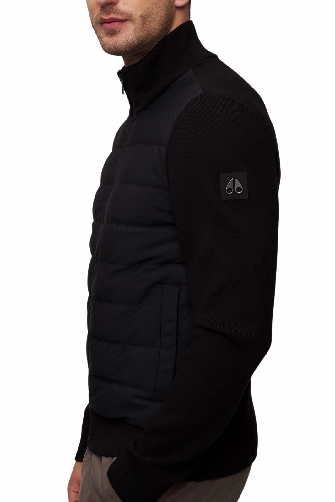 Moose Knuckles Kamet Hybrid Black Jacket