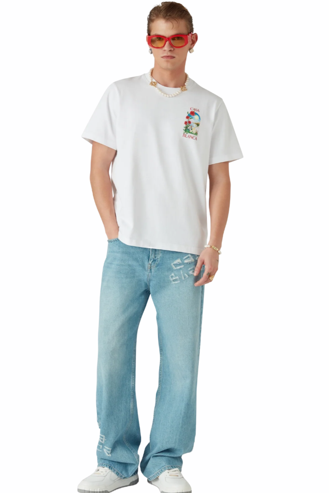 Casablanca The LA Days white t-shirt