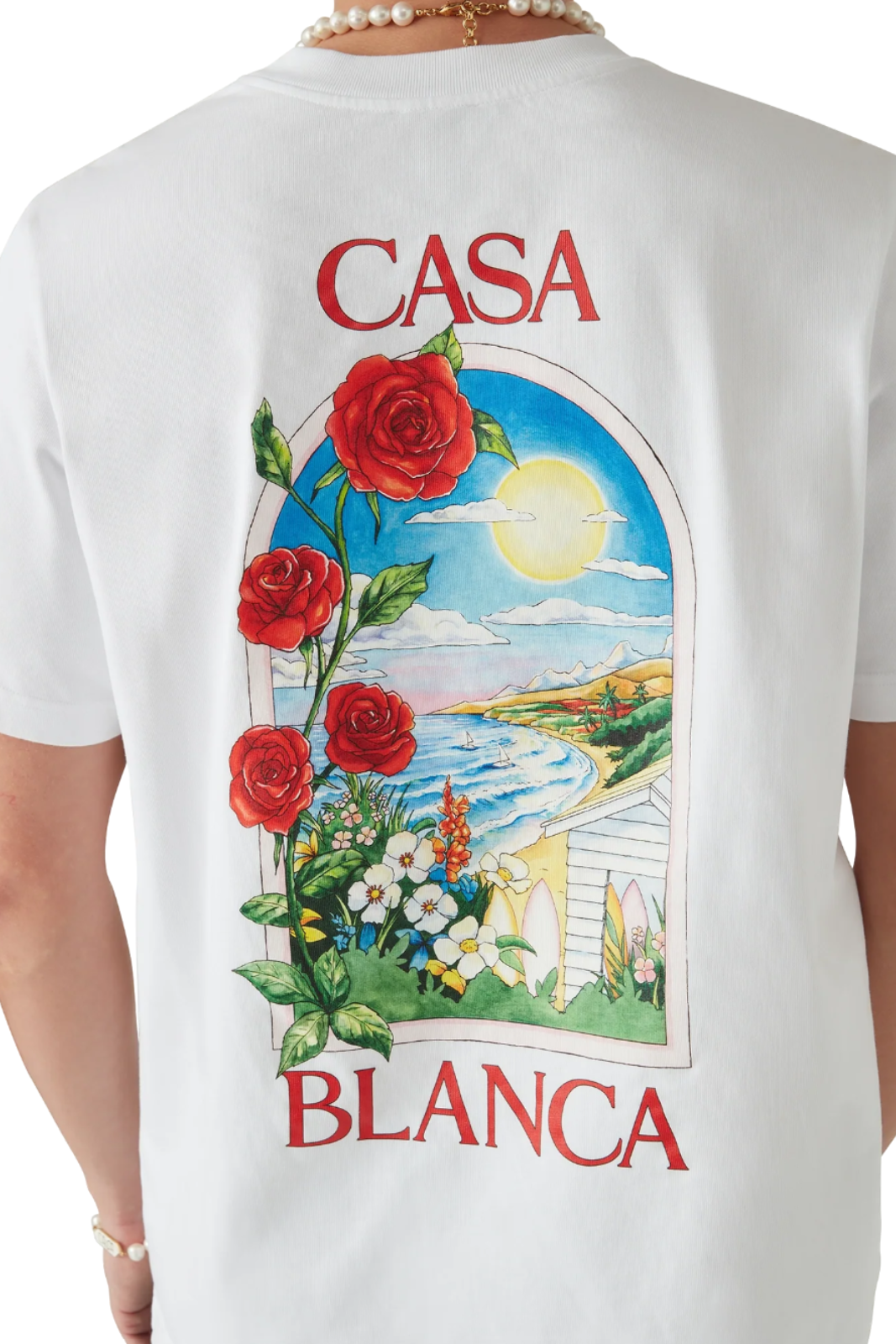 Casablanca The LA Days white t-shirt