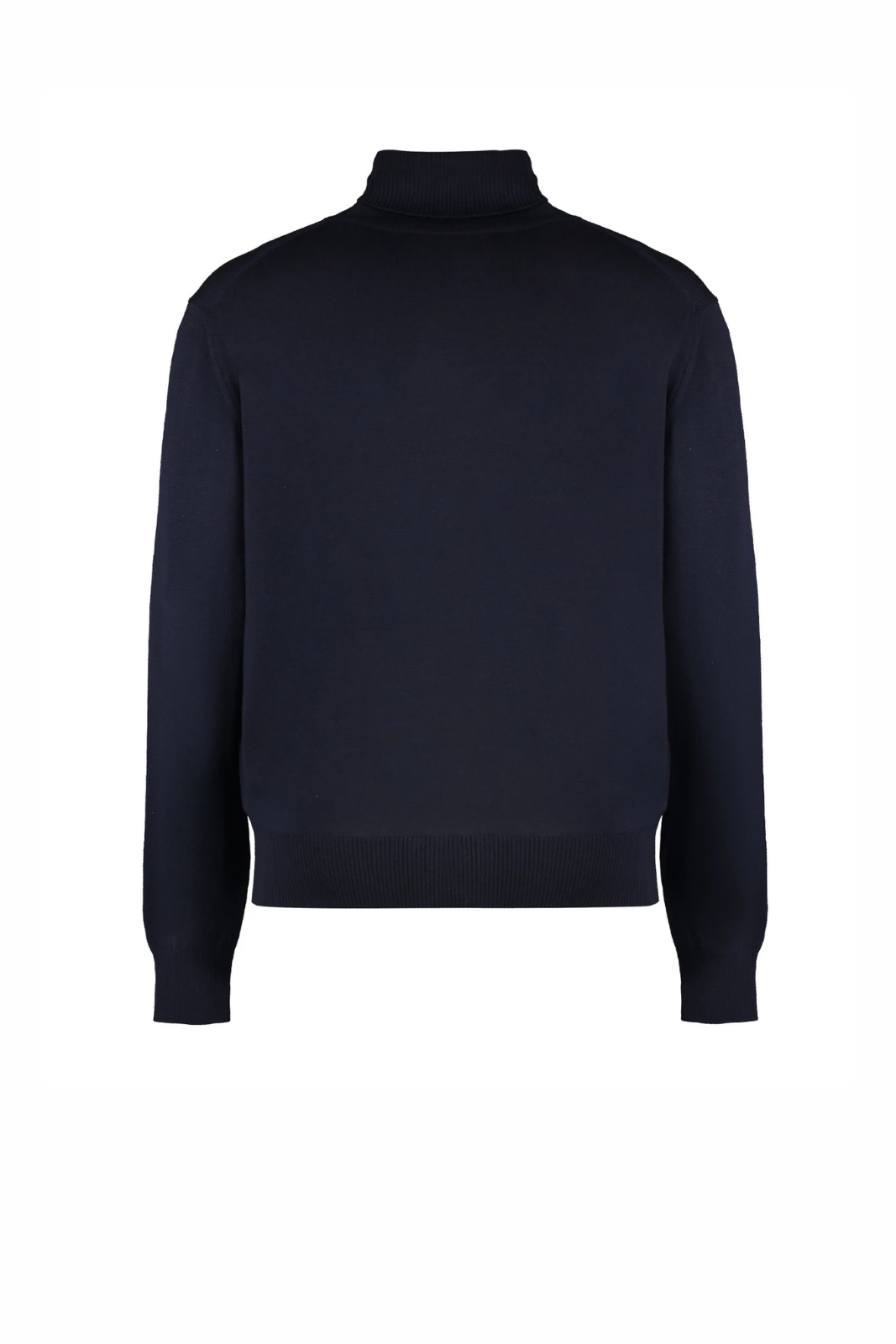 Ami Paris Navy blue turtleneck sweater Ami De Coeur