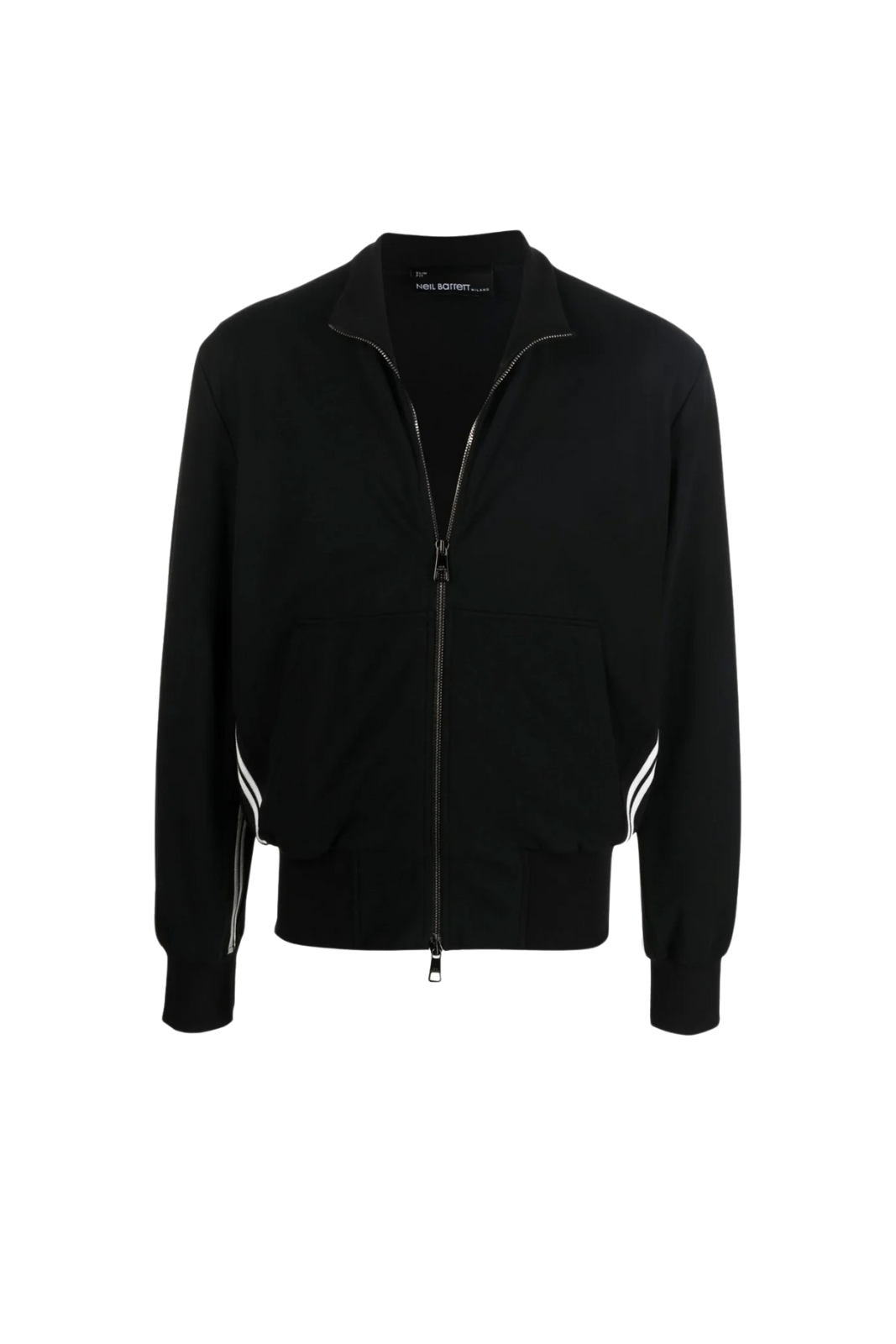 Neil Barrett Extra Fine Tubular Track Jacket Black