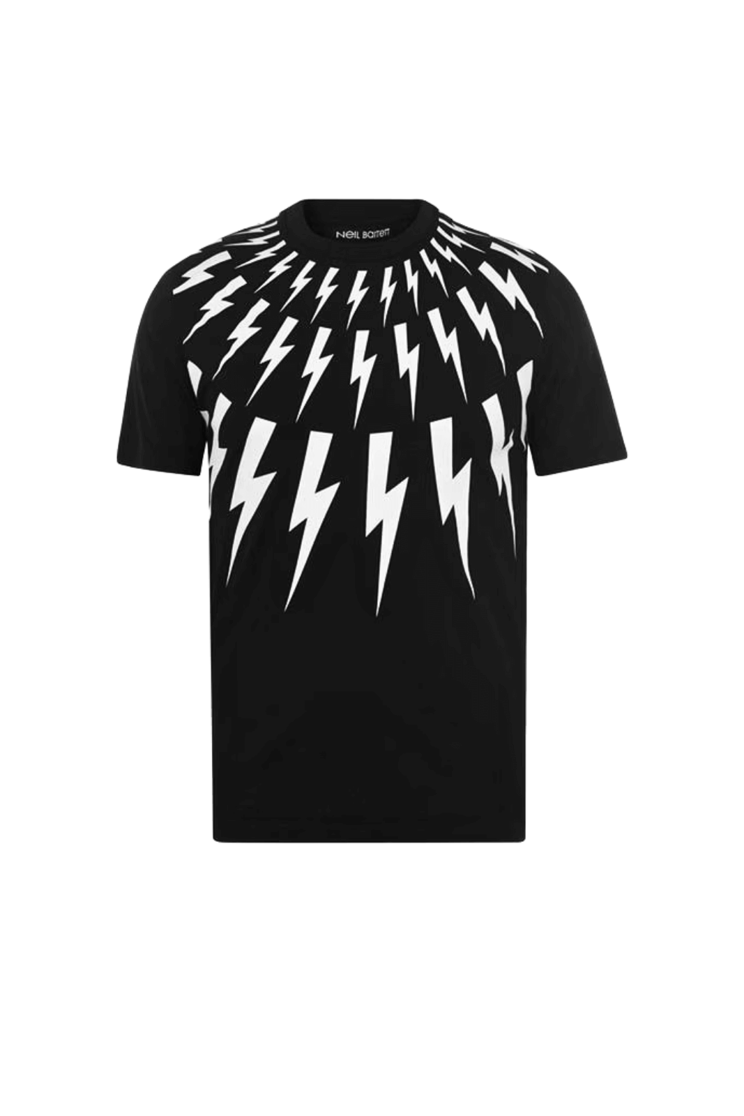 Neil Barrett T-shirt Colour Black White Lightning