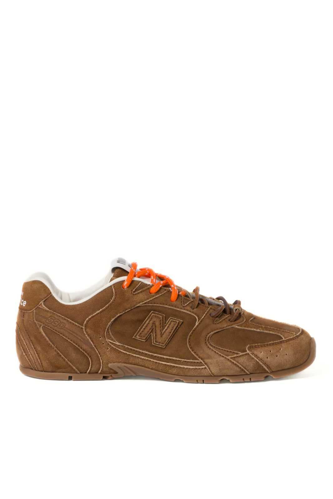 MIU MIU New Balance X Miu Miu 530 SL suede sneakers Cinnamon