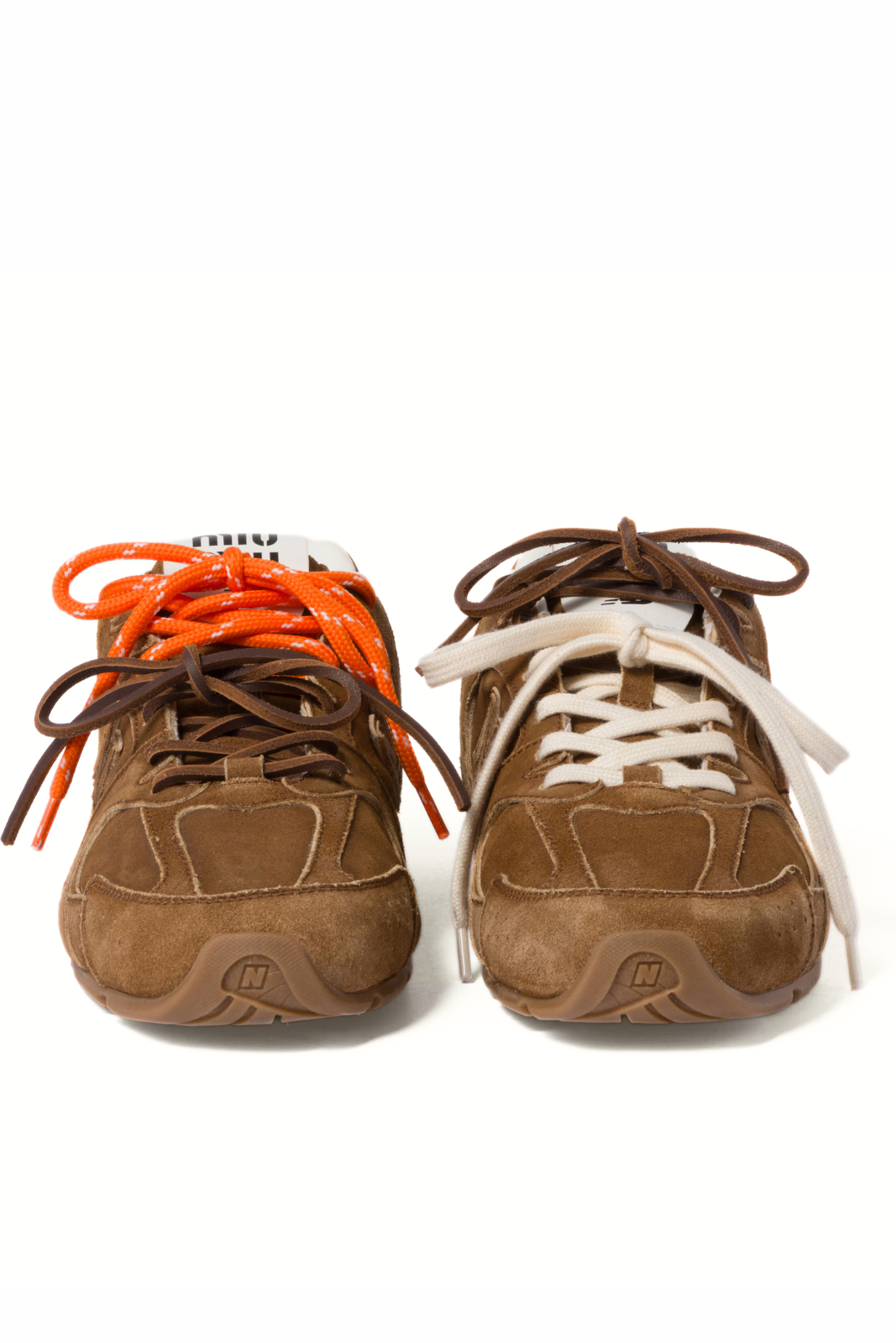 MIU MIU New Balance X Miu Miu 530 SL suede sneakers Cinnamon