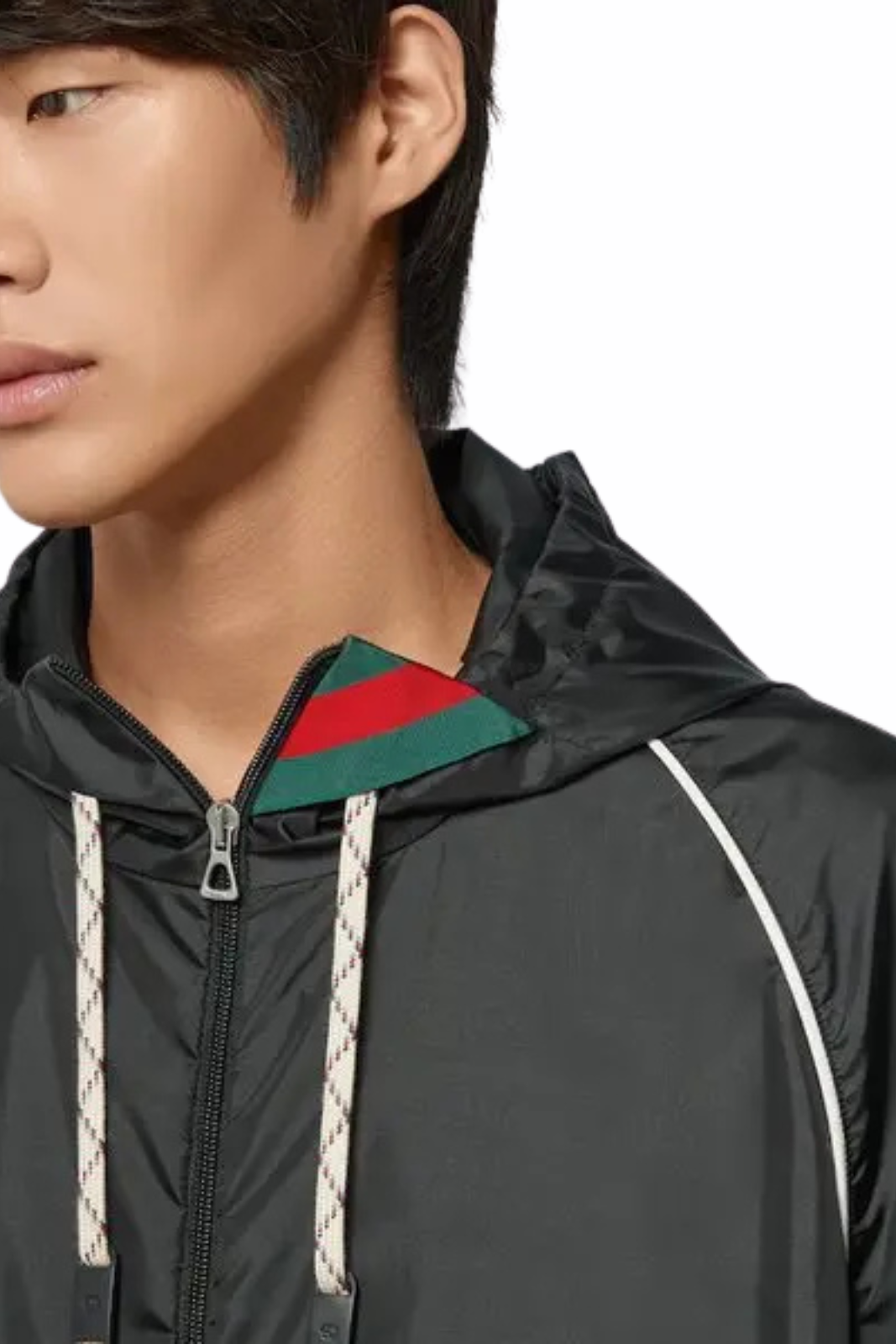 Gucci Nylon satin jacket Ready-to-Wear Black
