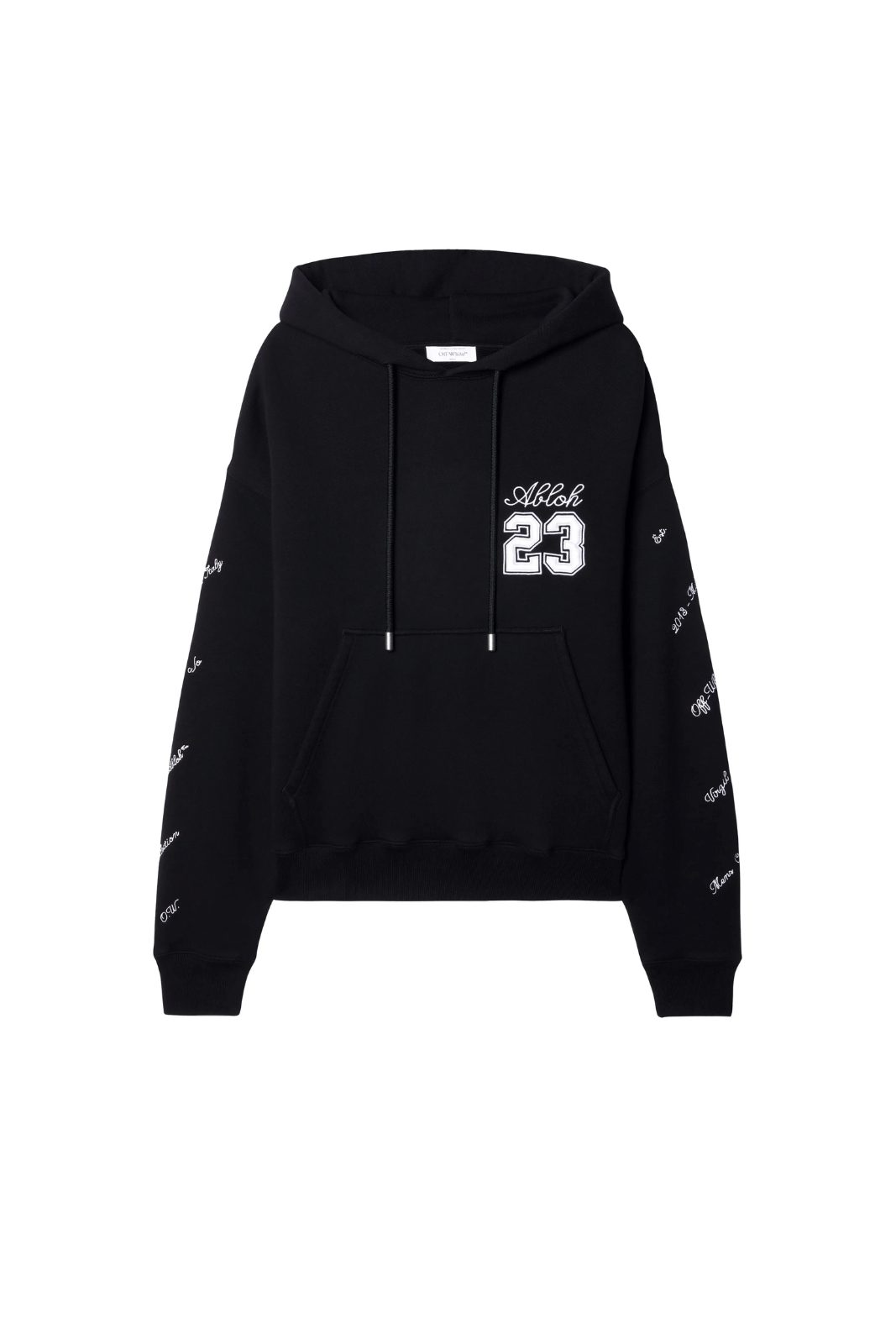 Off-White 23 Skate logo-embroidered hoodie