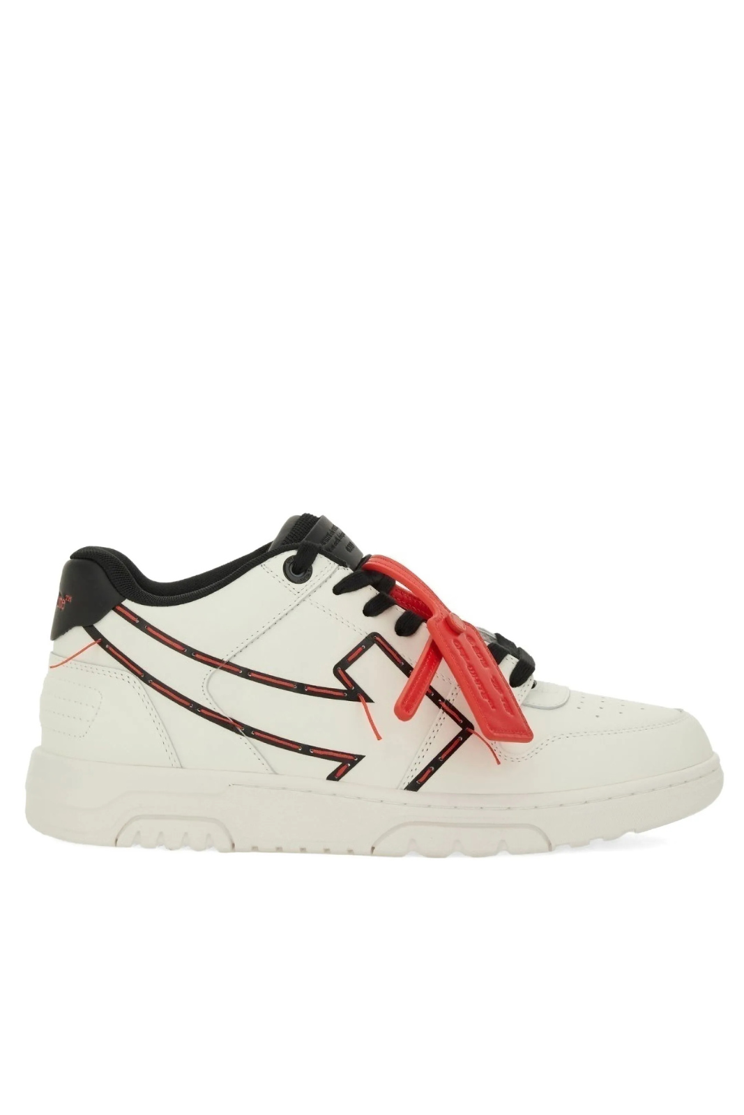 Off-White Out of Office arrow-detail Man Sneakers White Black Red