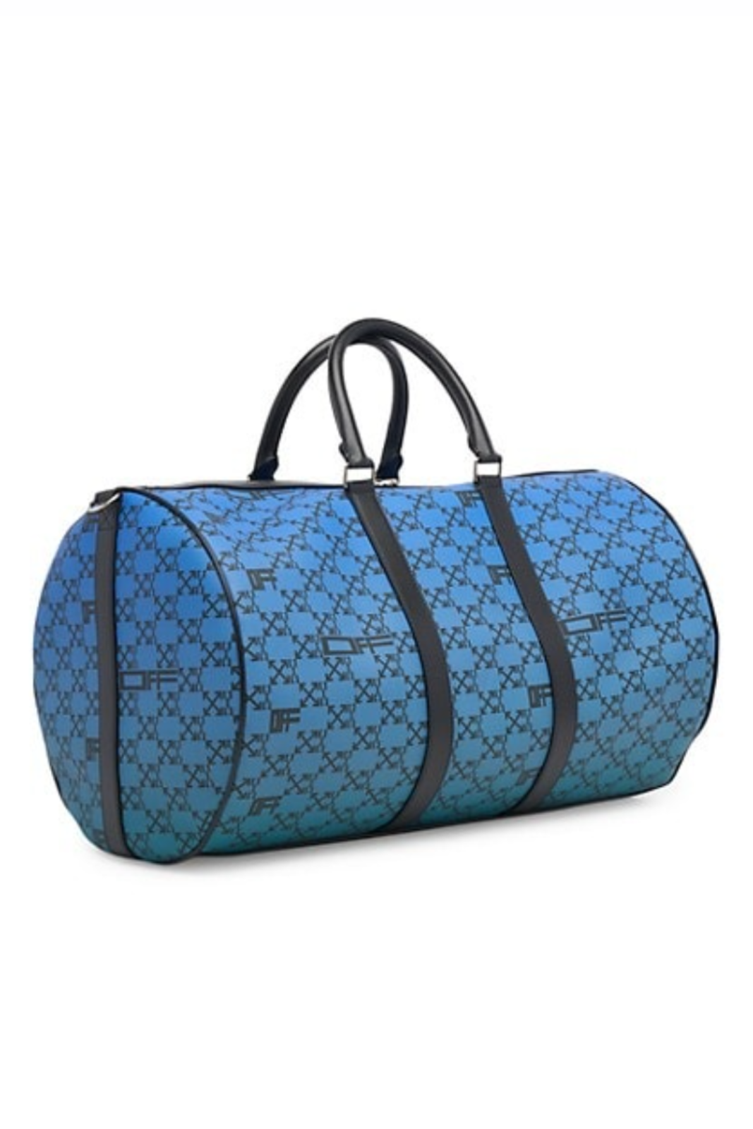 Off-White Arrow Logo Duffle Bag Blue